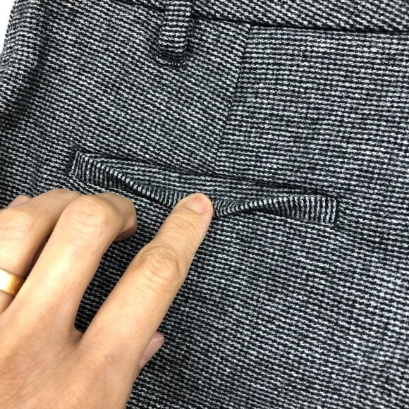 Aritzia Wilfred Grey Gimont Dress Work Pant Cashmere Wool Blend Size 4 - Picture 13 of 16
